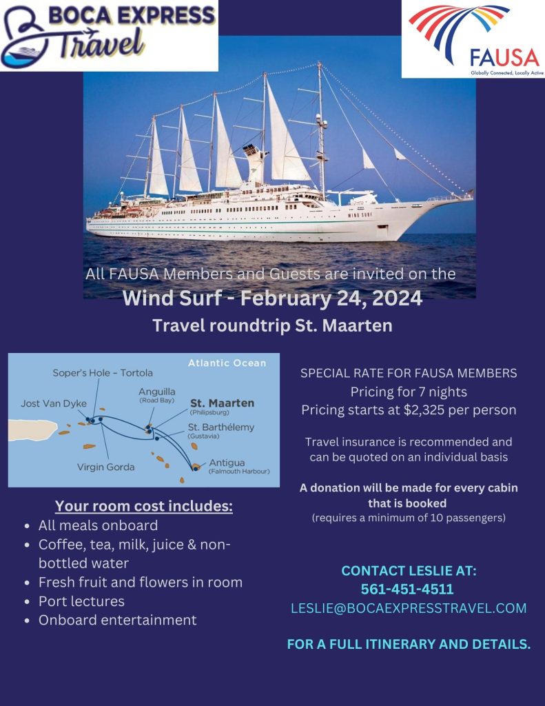 You’re Invited WindStar Cruise in 2024!